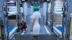 Stranded in Space 3: Milfs Compete with Teen 18+s in Outfit Contest