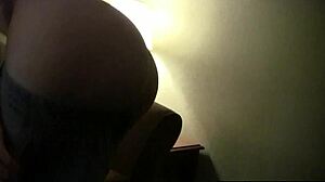 big tits babe masturbates