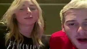 Bold Periscope Show: 18+ Blonde Teen Flashes Tits In Intense Live Action