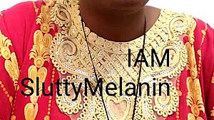 Ebony Milf Q 5 Teases in Solo Play