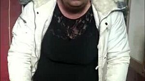 bisexual crossdresser not shy on cam loves ass to mouth for everyone to see