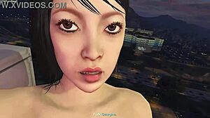 uhh, gta v porn with online girls... damn!