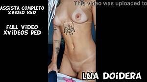 Lua doidera brincando sozinha em casa ate gozar com brinquedinho novo as brazilian ebony teen 18+ masturbates to orgasm with perfect body latina ass in black solo