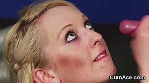 Wow! Foxy Idol Sucks Every Drop for Epic Facial!