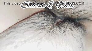 Slamming my wife's juicy pussy till my hot load drips from her tight ass. Her moans will drive you wild!