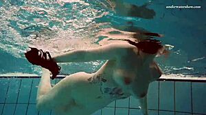 Dashka Swimming Pool Beauty In Bikini