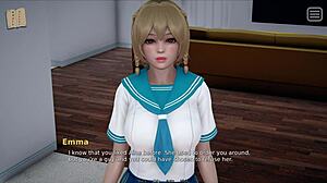 my bully is my lover in this hentai series