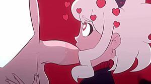 Modeus the lustful demon sucks big cock 😈