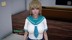 my bully is my lover in this hentai series