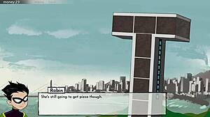 Teen Titans Hentai: Part 12 - Cumming on Blackfire in Animated Action.