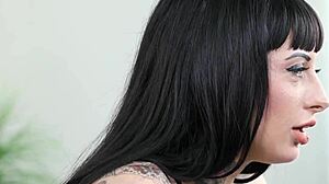 I’m Gagging on Jessie Lee’s Inked Throat Fucking Mess