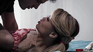 Crazy Latina MILF rides boyfriend's big dick hard!