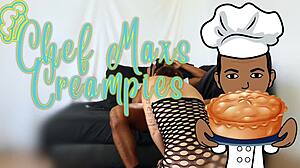 ella giving sloppy blowjob then riding monster cock for creampie