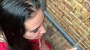 ugh, i’m gettin’ my cock sucked after piss facial