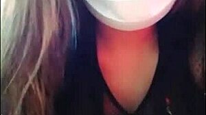 Sexy Stepdaughter Shakes Tight Vagina In Lingerie