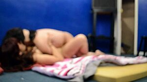 i fuck my latina bitch hard on the floor with her ass up