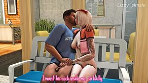 Bonde Gets Fucked Hard In Gym 3D