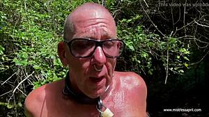 Dominatrix Mistress April Commands Pee Drainage Now!