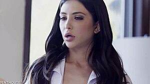 Wow, Lacy Lennon and masseuse Jane go wild after massage fail! 🔥