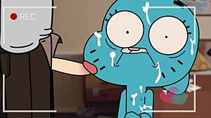Gumball Cartoon Features Uncensored Sex With Blowjob