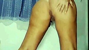 Mirelladelicia strips and masturbates with dildos