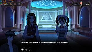 redhead milf slut rides cock in broken bed gameplay 😈