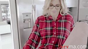 Fucking Cory Chase under the mistletoe!