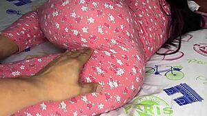 Curvy 18-Year-Old Stepson's Big Ass Worshiped