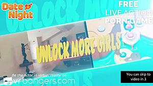 vr bangers dildo disappoints this horny brunette craving more.