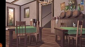 Feeling aroused by the dirty fantasies in this hentai game.