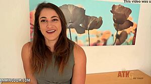 mallory monroe fingers her juicy pussy in solo masturbation.