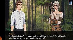 Feeling aroused by the dirty fantasies in this hentai game.