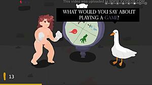 Witch in hentai game squirts during rough dungeon sex! 🎮