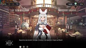 redhead milf slut rides cock in broken bed gameplay 😈