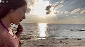 heading to see heart rock at miyako island with friends.