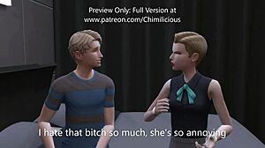 Stepson Chad keeps having wet dreams about riding and deepthroating in missionary style. It’s a wild brunette fantasy!