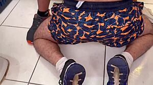 Married Man Drags Doorman Into Rough Apartment Karaoke Sex