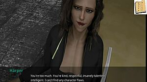 john stands up for sexy coach in hentai 3d erotic scene