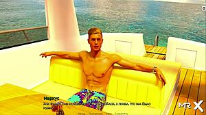 guys relaxing on yacht retrieving past in game e3 6