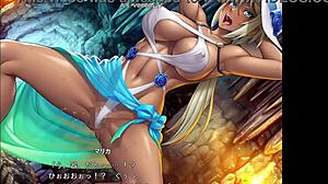 Taimanin RPGX scene 73 english subbed featuring intense action