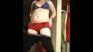 Sexy SC undresses and teases with big ass and tits for more videos