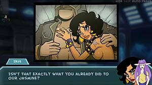 What happens next in Star Chanel 34 early part 90 with the voyeur slut and her master?