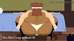 I ride big cock in anime style