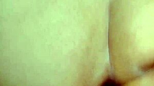 Mexican Wife Bent Over in Doggystyle, Gets Creampie in Vagina