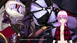 Daisy the dark elf's pleasure path in mirror 02