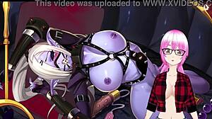 Daisy the dark elf's pleasure path in mirror 02