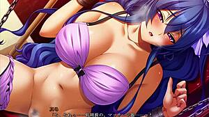 Kutsujoku mahiro bound in bondage anime scene 10 english subbed.