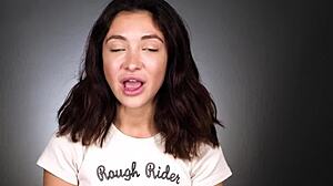 Teen Jane Wilde Masturbates with Vibrator in Intimate Interview