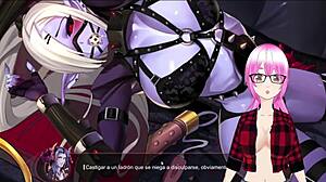 Daisy the dark elf's pleasure path in mirror 02