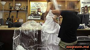 I'm shaken seeing Blondie pawn her wedding dress and get banged at the pawnshop.
